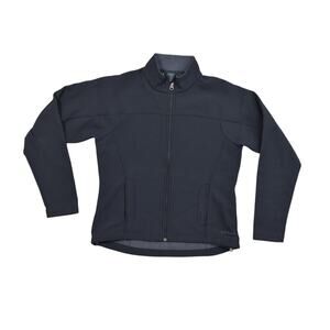 L.L. Bean Women's Medium Black Polyester Softshell Jacket 0 DAR4 Softshell